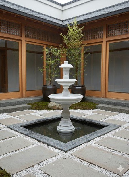 Ziarat White Stone Fountain XPFN00012