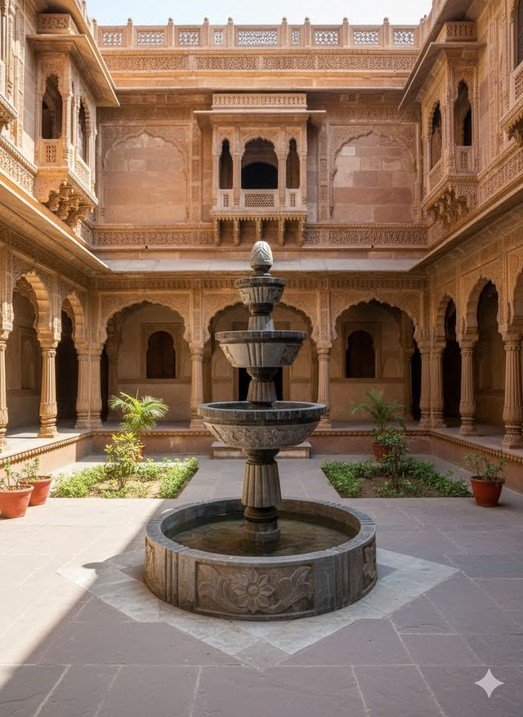 Taxila Stone Fountain XPFN00014