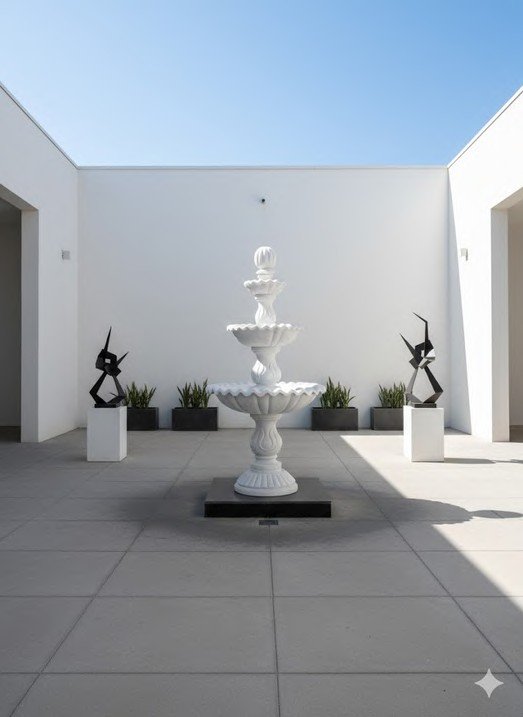 Ziarat White Stone Fountain XPFN00016