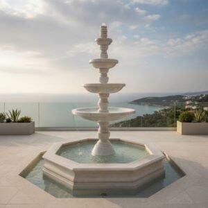 Ziarat White Stone Fountain XPFN00019