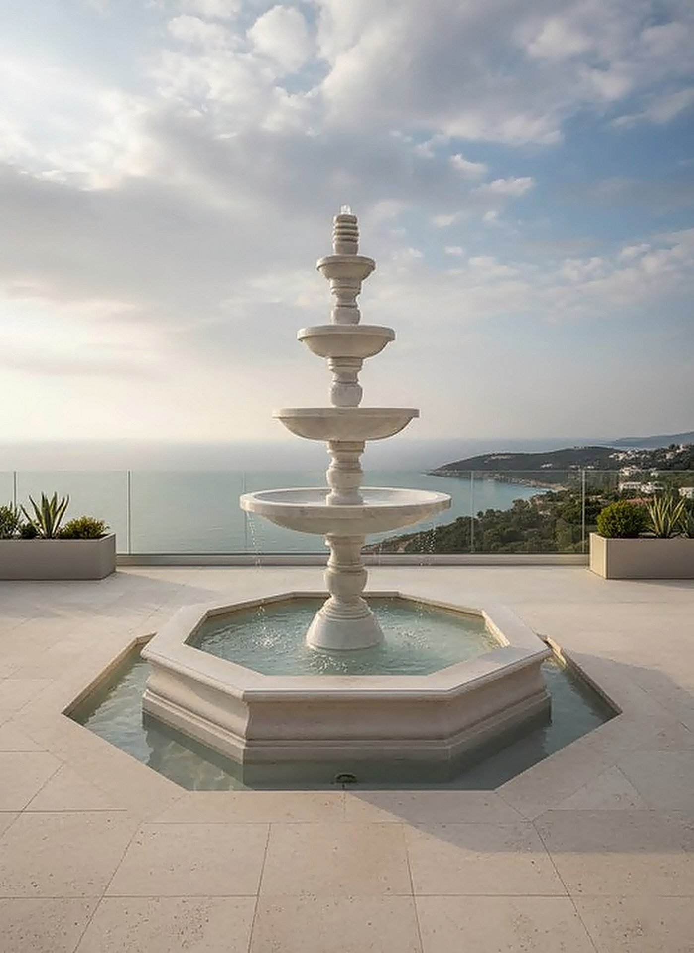 Ziarat White Stone Fountain XPFN00019