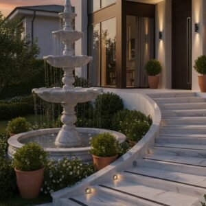 Ziarat Grey Stone Fountain XPFN0001