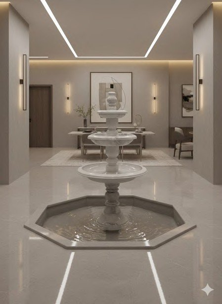 Ziarat White Stone Fountain XPFN00022