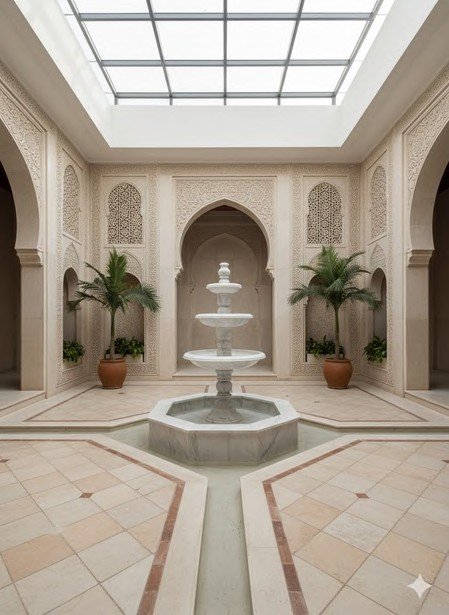 Ziarat White Stone Fountain XPFN00022 - Image 2