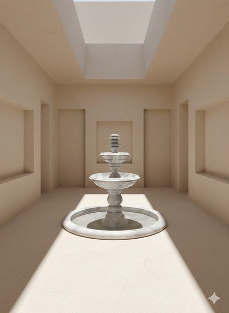 Ziarat White Stone Fountain XPFN00025