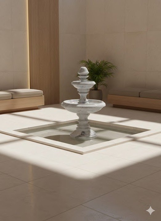 Ziarat White Stone Fountain XPFN00026