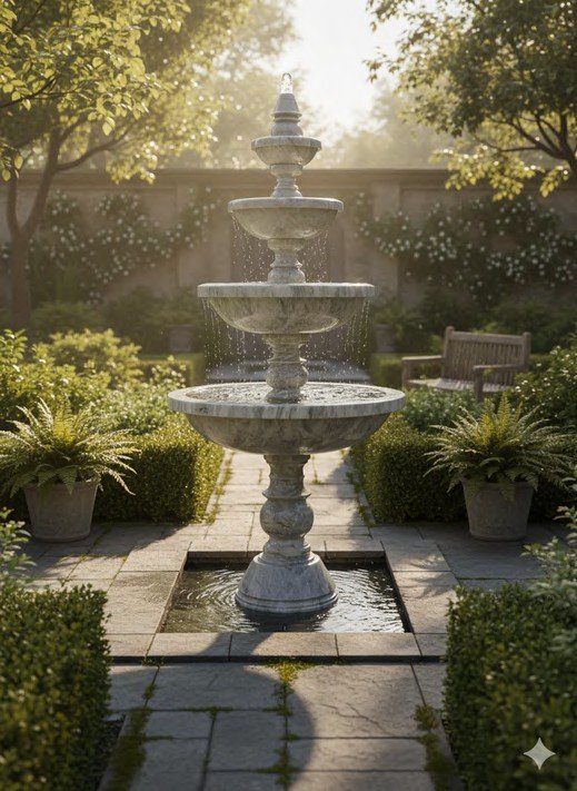 Ziarat Grey Stone Fountain XPFN0002