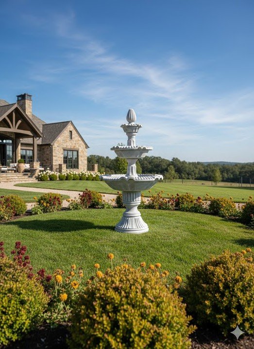 Ziarat Grey Stone Fountain XPFN0006