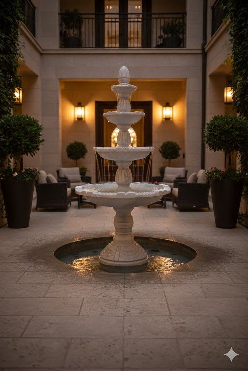 Ziarat Grey Stone Fountain XPFN0007